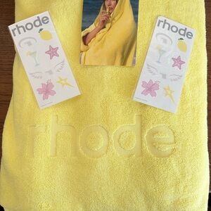 RHODE Lemontini Yellow Towel